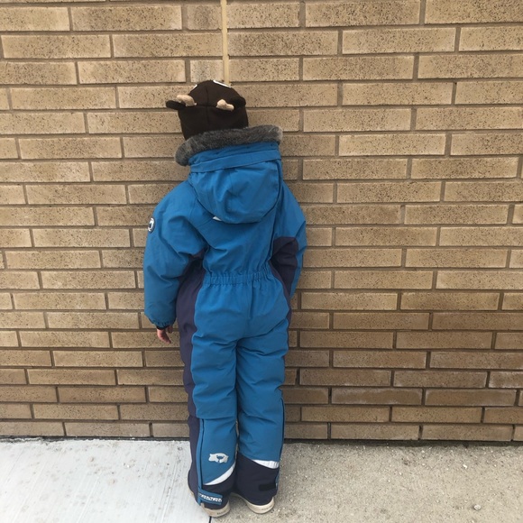 Kids down one-piece - Picture 3 of 6